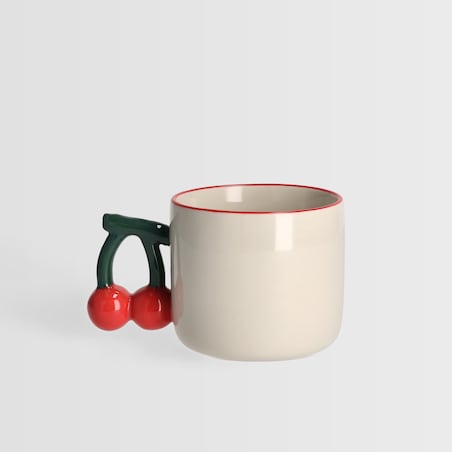 Kubek Cherrioso z motywem owoców