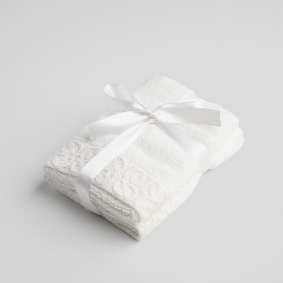 Komplet 2 szt. ręczników do twarzy lub do rąk Palais 30x50 cm