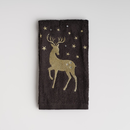 Ręcznik Kuchenny Dirdis 37x50 cm z motywem renifera