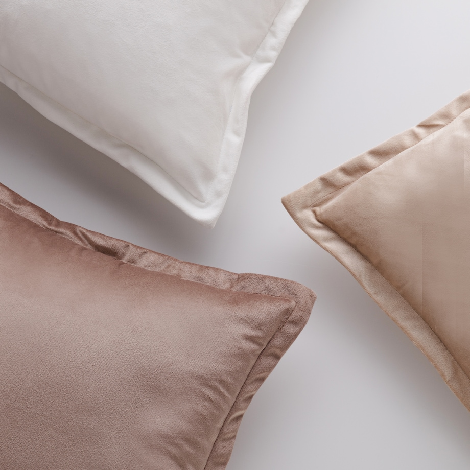 Poszewka Welwetowa Vicenzo 45x45 cm w kratę