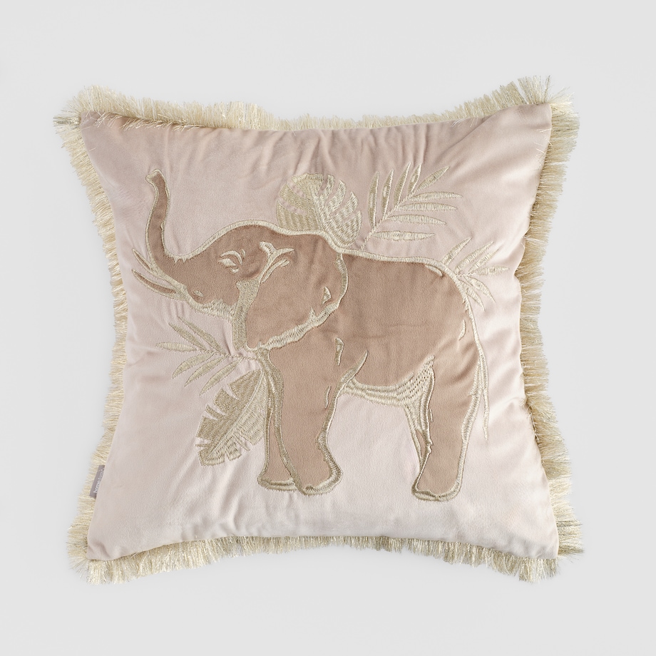 Poszewka dekoracyjna Elephoria 45x45 cm z motywem zwierzęcym