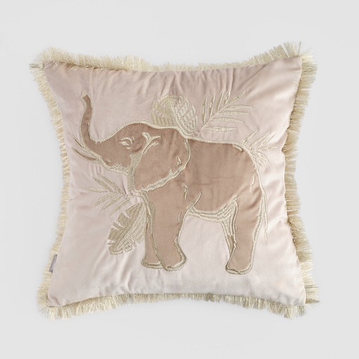 Poszewka dekoracyjna Elephoria 45x45 cm z motywem zwierzęcym