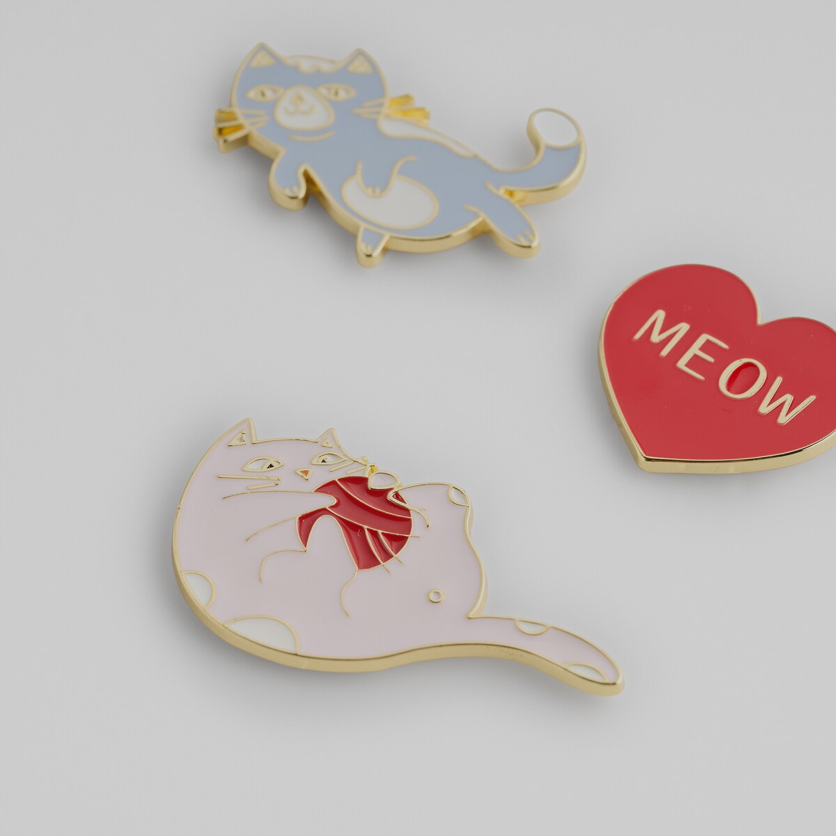 Komplet Magnesów Catisi z motywem zwierzęcym