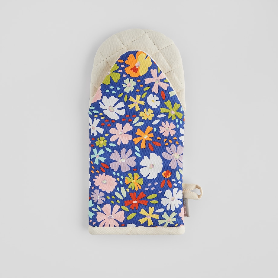 Łapka I Rękawica Bloomi 14x30 cm z motywem kwiatowym