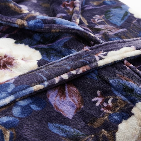 Szlafrok Verise z motywem kwiatowym