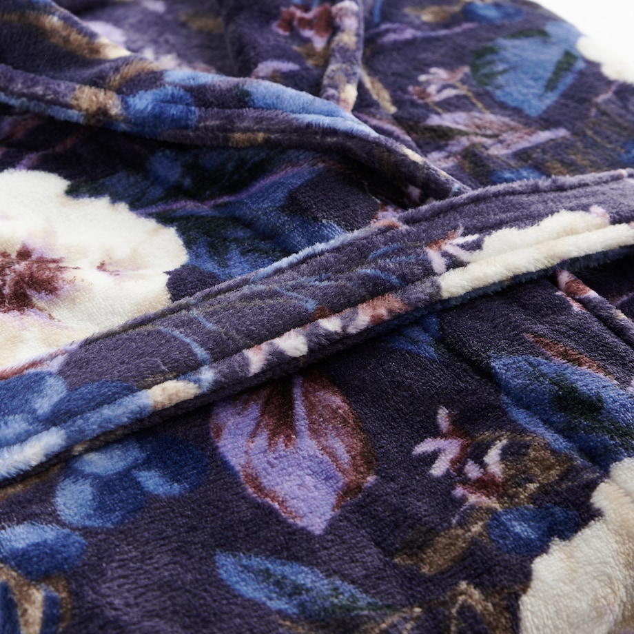 Szlafrok Verise z motywem kwiatowym