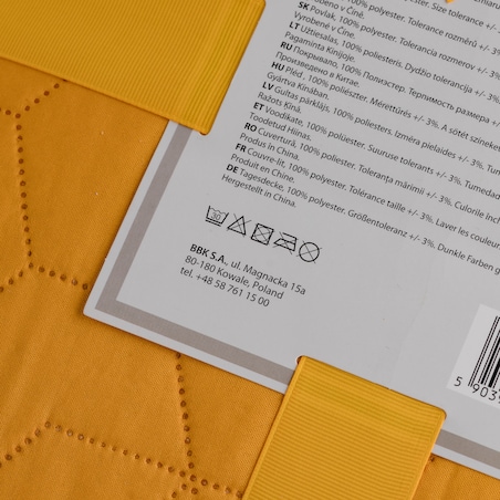 Jednokolorowa narzuta na łóżko Symphony II 170x210 cm