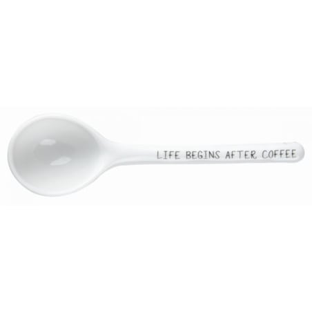 Miarka do kawy - Life begins after coffee, 14.5 x 2.5 cm, Raeder