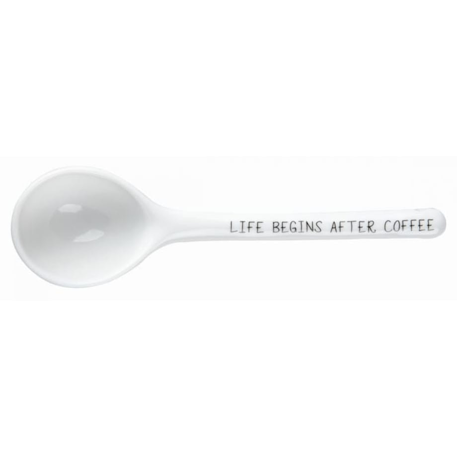 Miarka do kawy - Life begins after coffee, 14.5 x 2.5 cm, Raeder