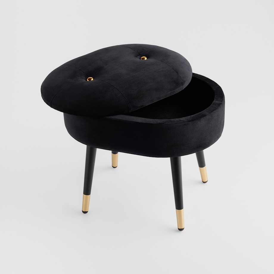 Puf ze schowkiem Atlin