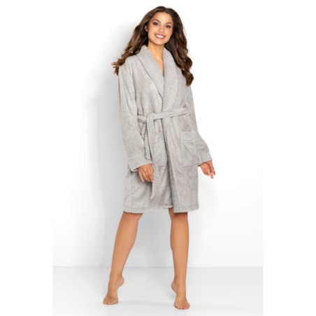 Szlafrok Thira Grey, XL