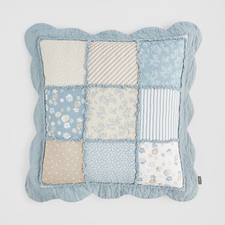 Poszewka dekoracyjna Cottagen 45x45 cm z motywem geometrycznym