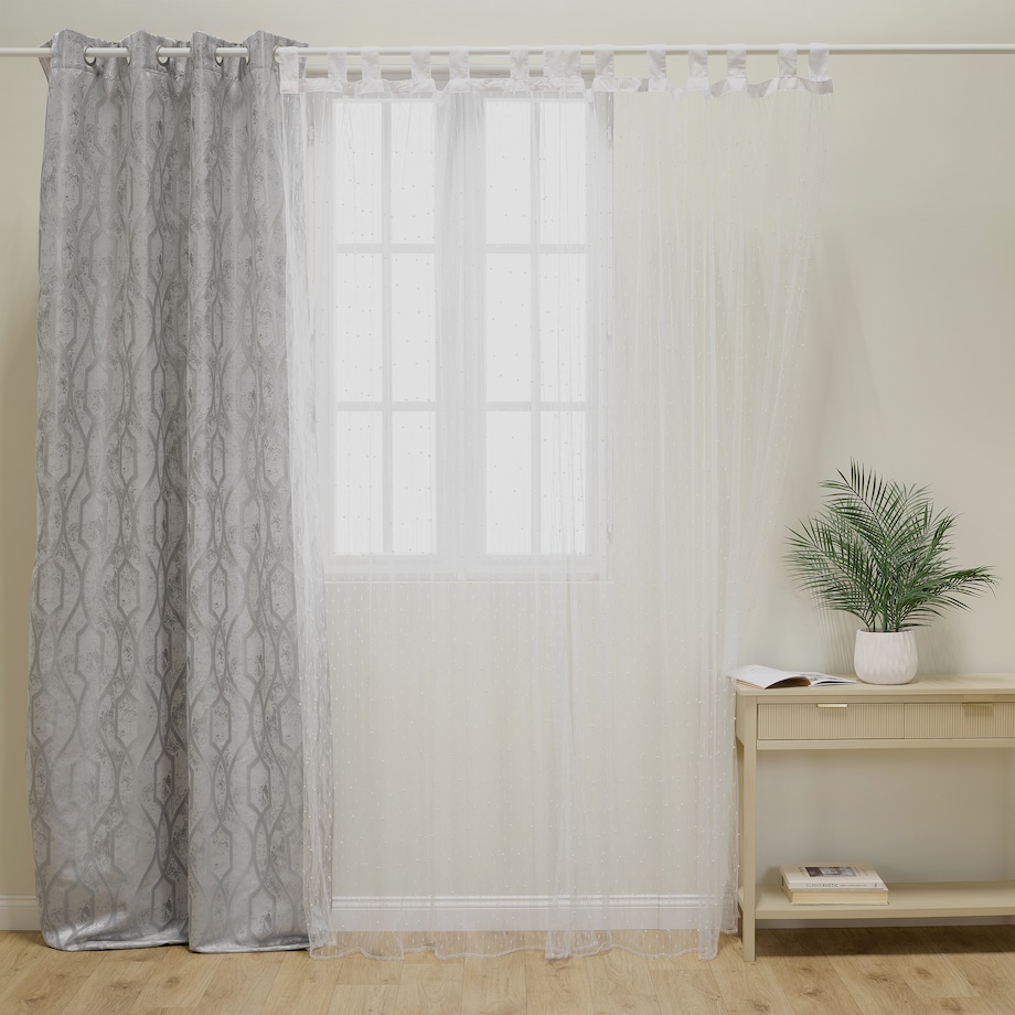 Firana haftowana Frank 140x250 cm