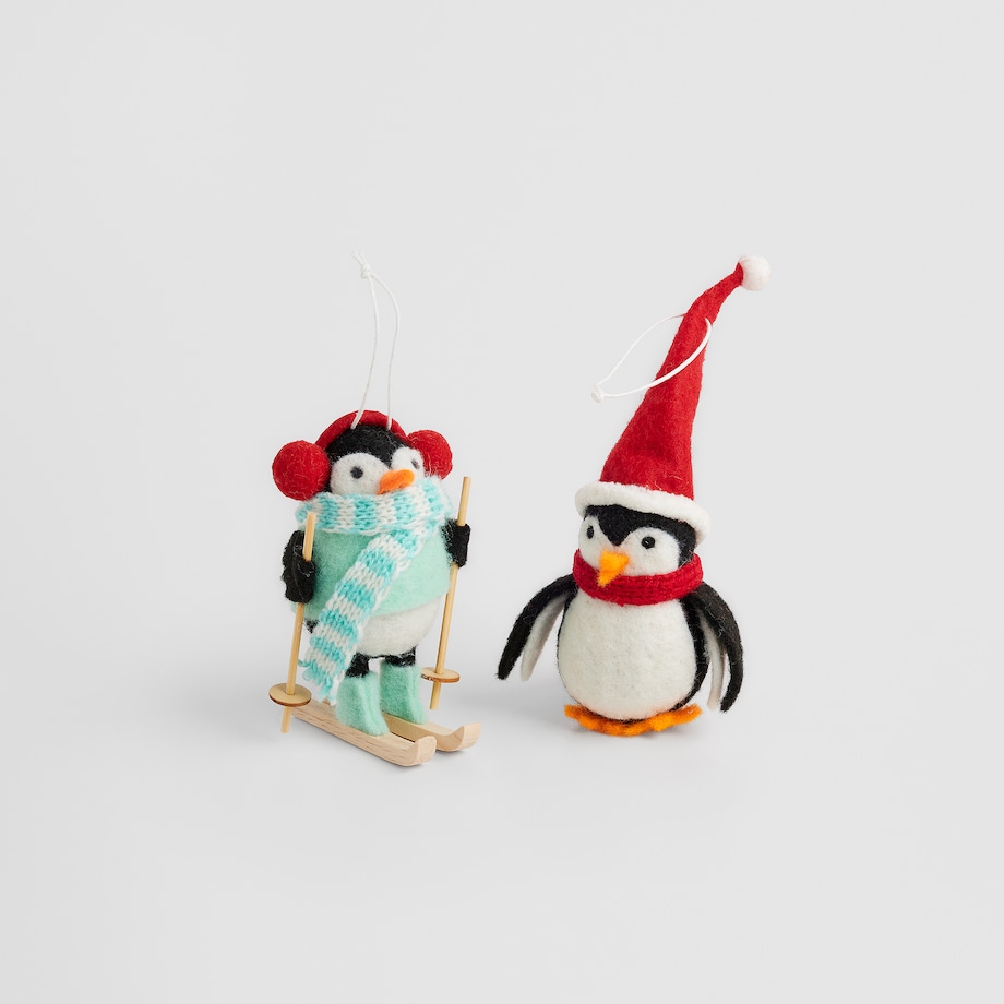 Dekoracja Wisząca Pengini z motywem zwierzęcym