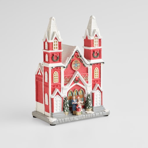 Figurka Led Festhouse z motywem domku