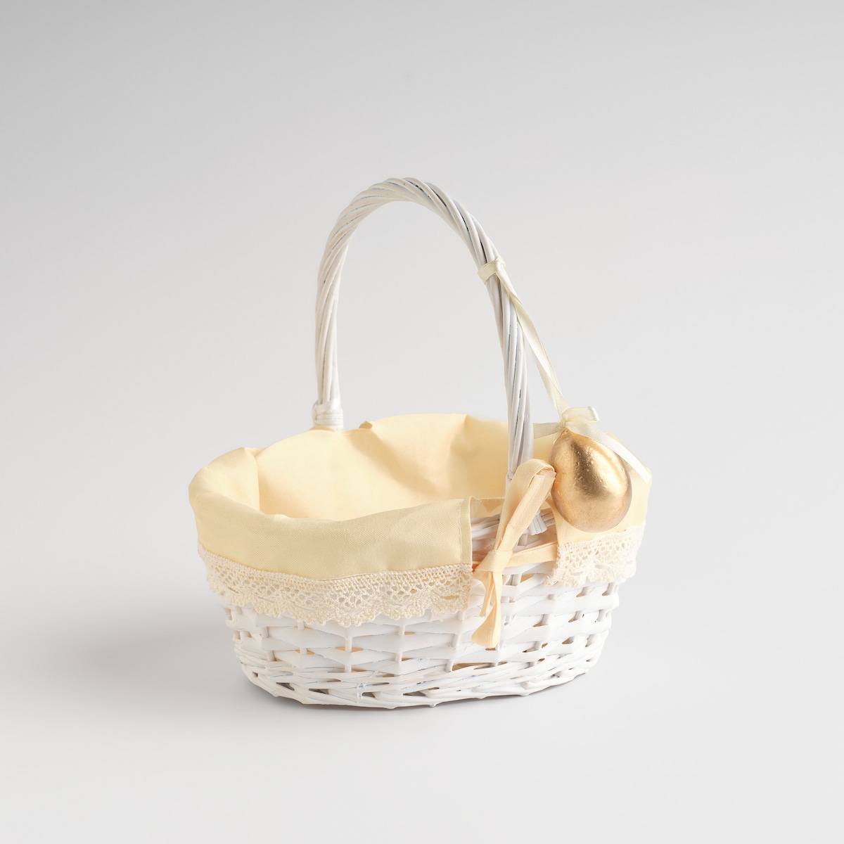 Koszyk z rączką Eggita 18x24 cm z motywem jajka