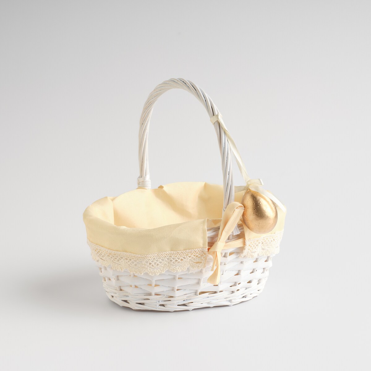 Koszyk z rączką Eggita 18x24 cm z motywem jajka