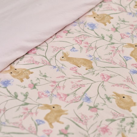 Pościel Bawełniana Kirossi 200x220 cm z motywem królika