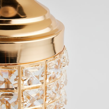 Lampa Stołowa Etienet z motywem geometrycznym