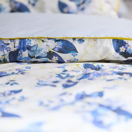 Pościel bawełniana z lamówką Lemondio 160x200 cm