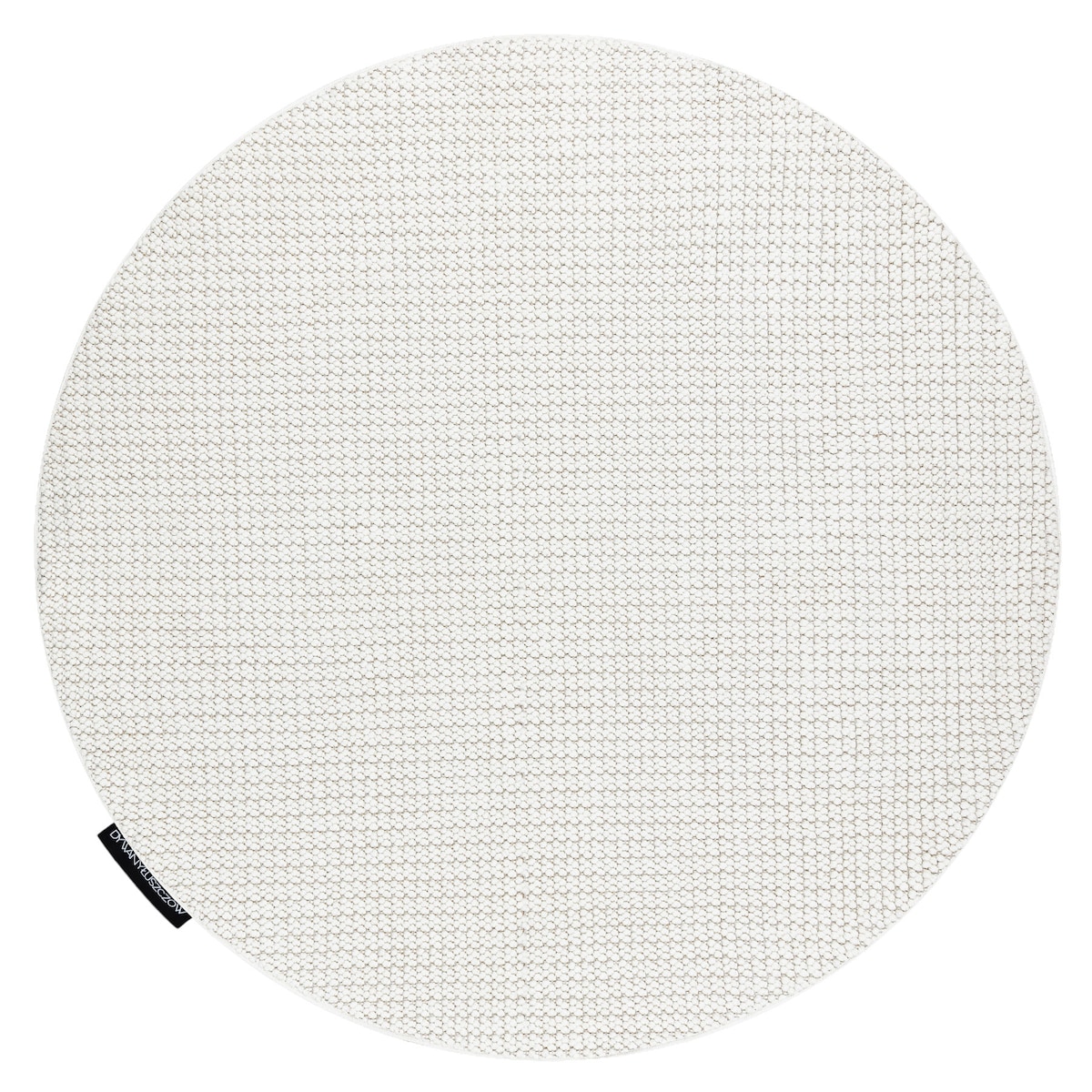 Dywan CASABLANCA LOOP koło biały koło 150 cm