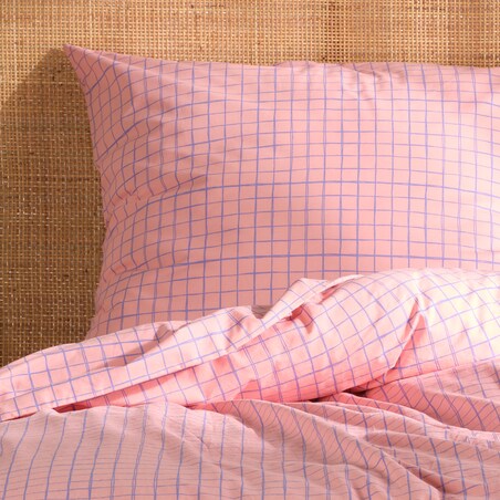 Pościel Bawełniana Silecio 200x220 cm w kratę