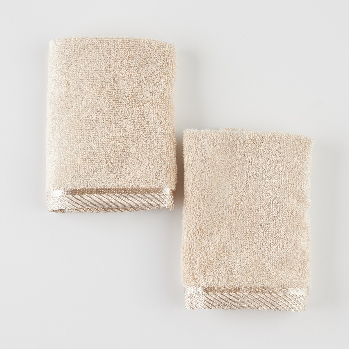 Komplet 2 szt. ręczników do twarzy lub do rąk Bambo 30x30 cm