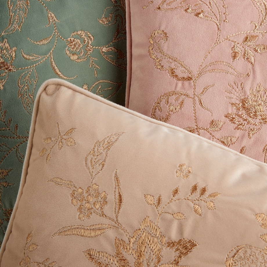 Poszewka Haftowana Ptako 45x45 cm z motywem zwierzęcym