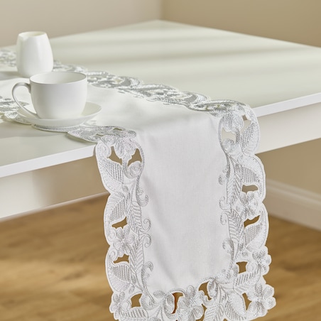 Bieżnik Haftowany Celesia 35x180 cm