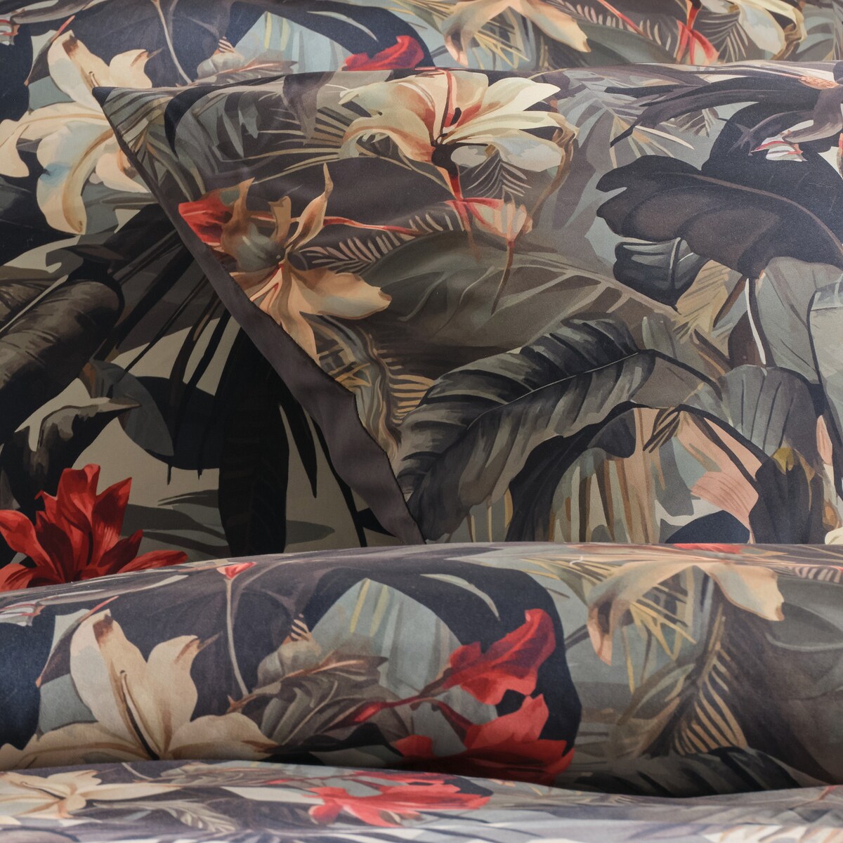 Pościel Z Mikrofibry Manuca 160x200 cm z motywem tropikalnym