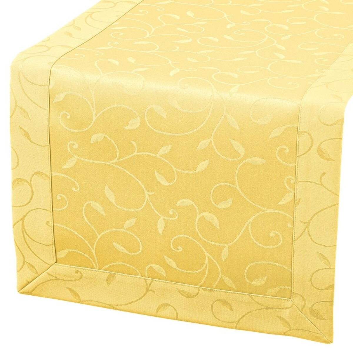 Bieżnik Dafne żółty (3268) O5 - 40x180 cm - żółty