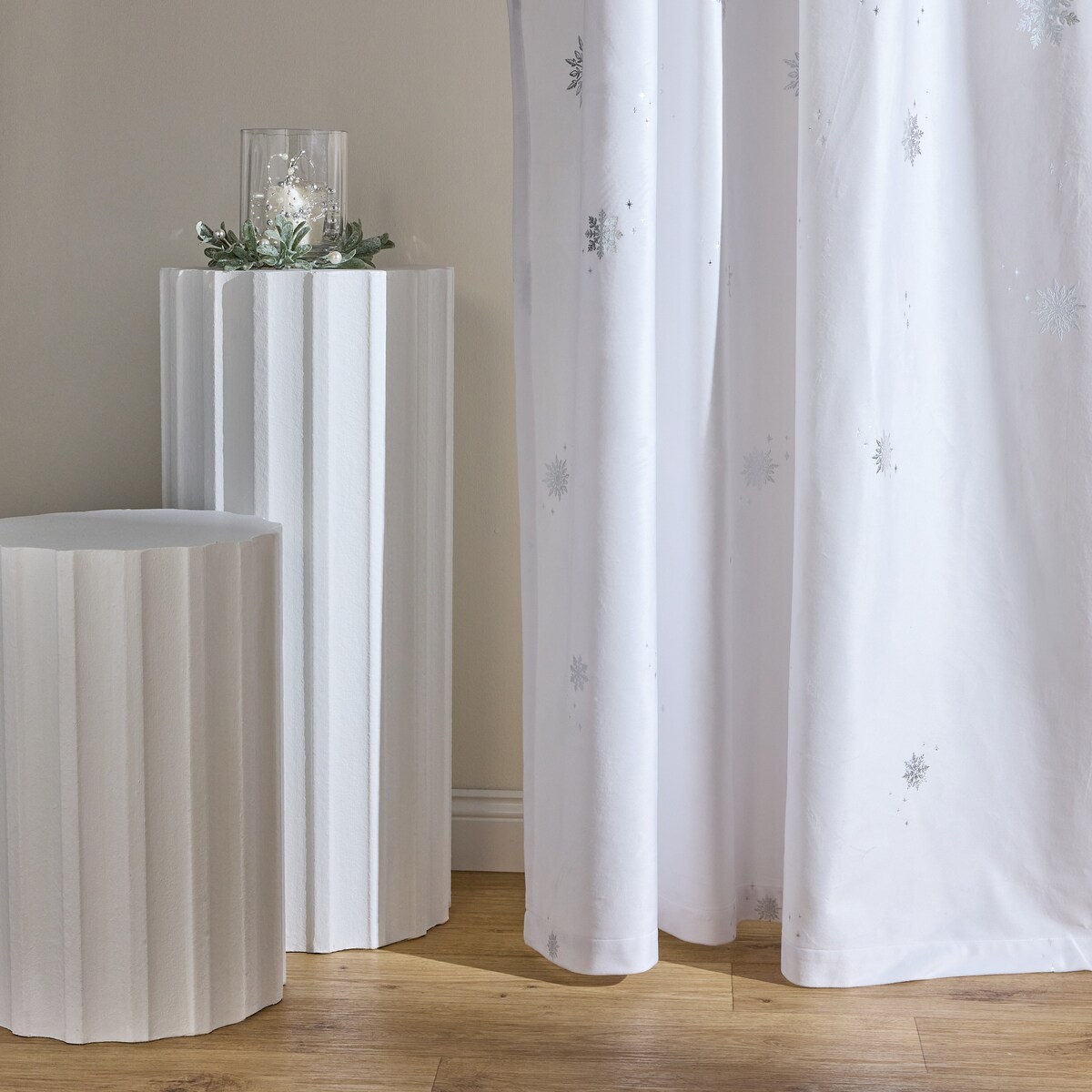 Zasłona z nadrukiem Frostello 140x250 cm