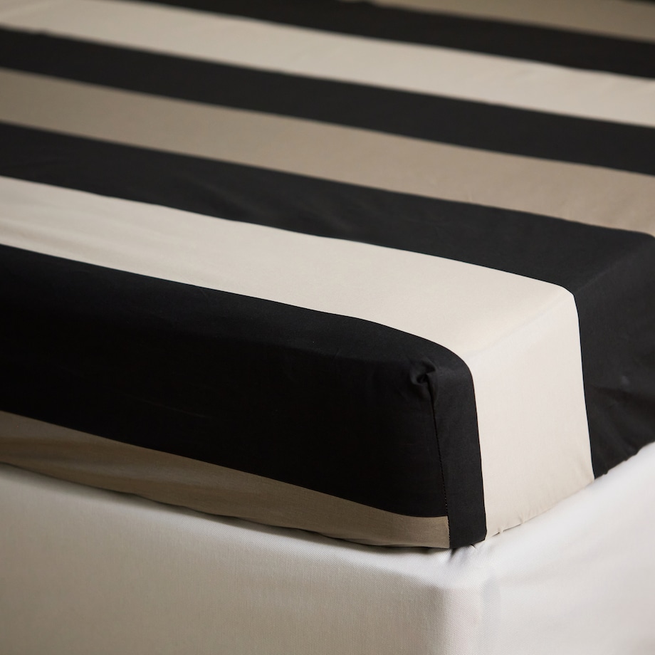 Prześcieradło bawełniane z gumką Mirni 160x200 cm