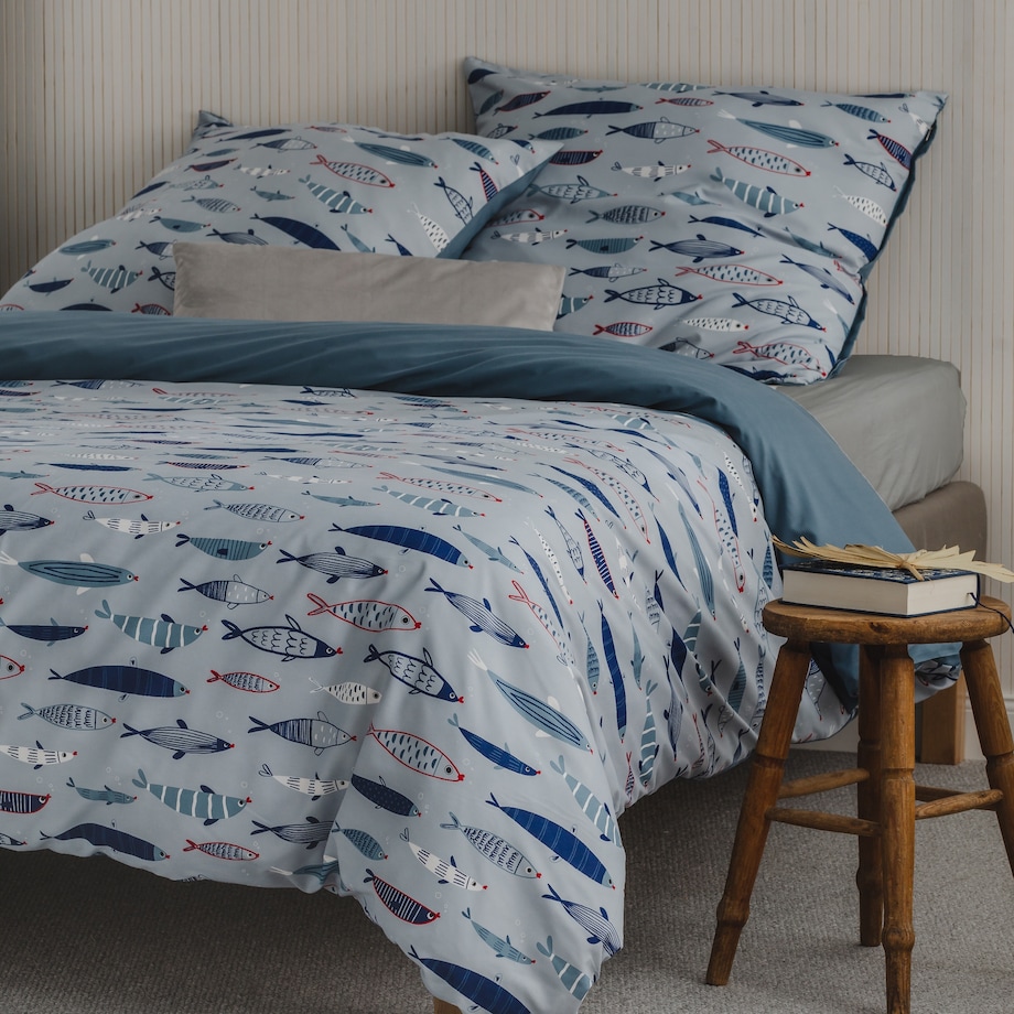 Pościel Z Mikrofibry Fishere 160x200 cm