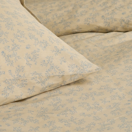 Pościel z bawełny satynowej Rosmarin 200x220 cm z motywem roślinnym