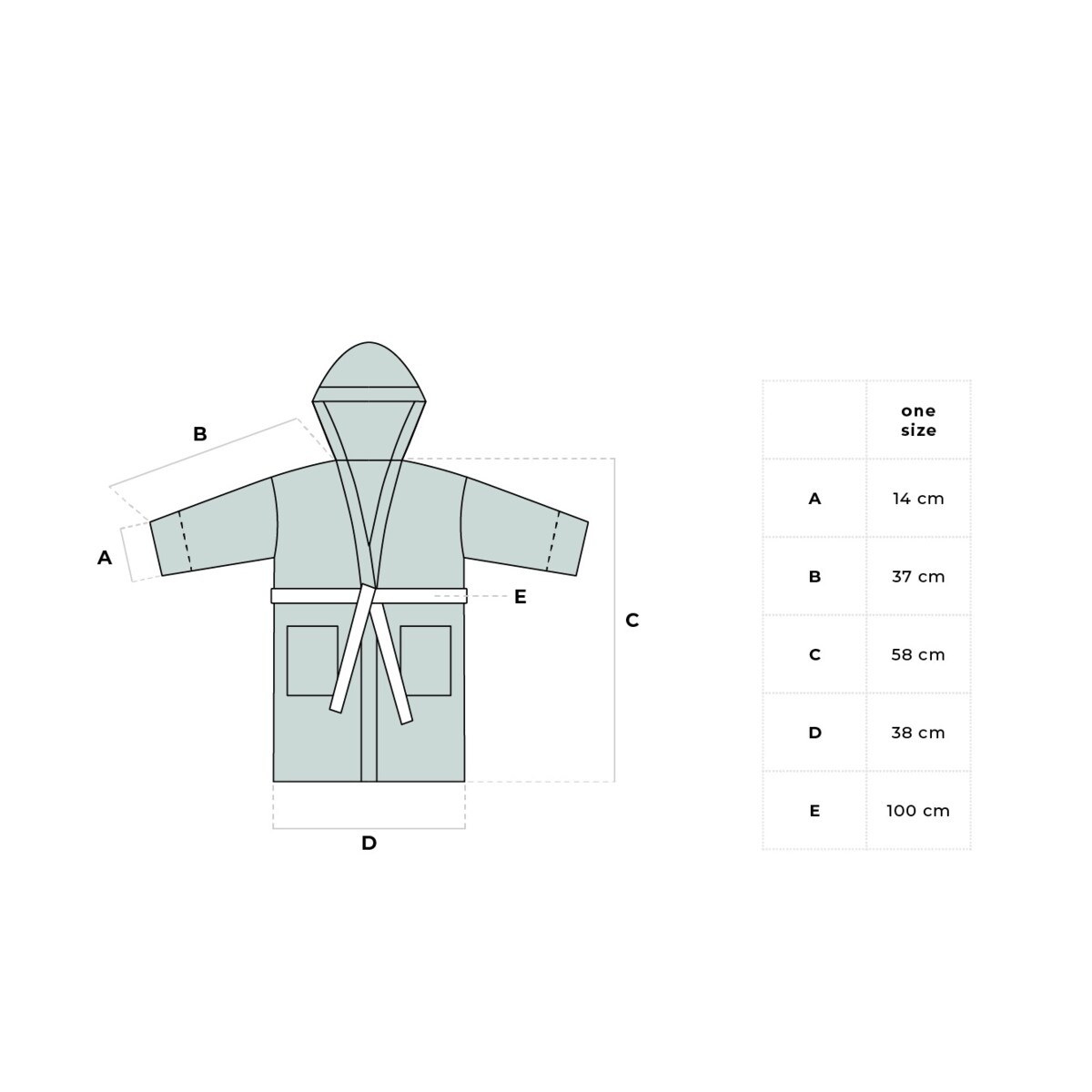 Szlafrok Dziecięcy Sheepo