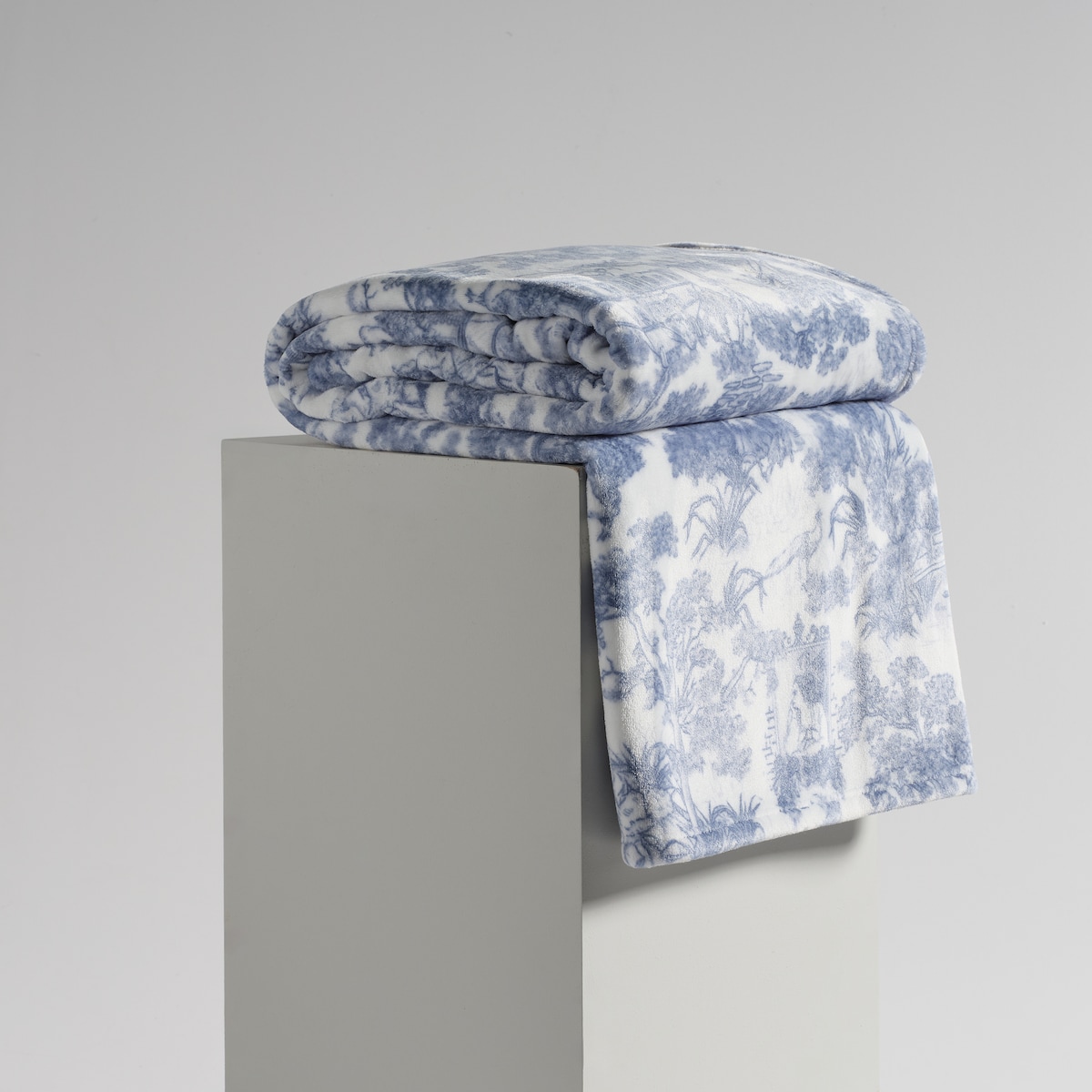 Drukowany koc Evite 150x200 cm z motywem kwiatowym