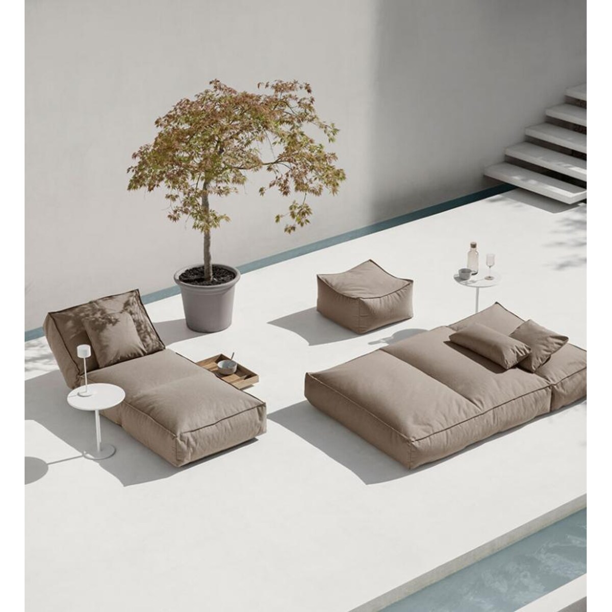 Łóżko STAY Earth, 120x190 cm