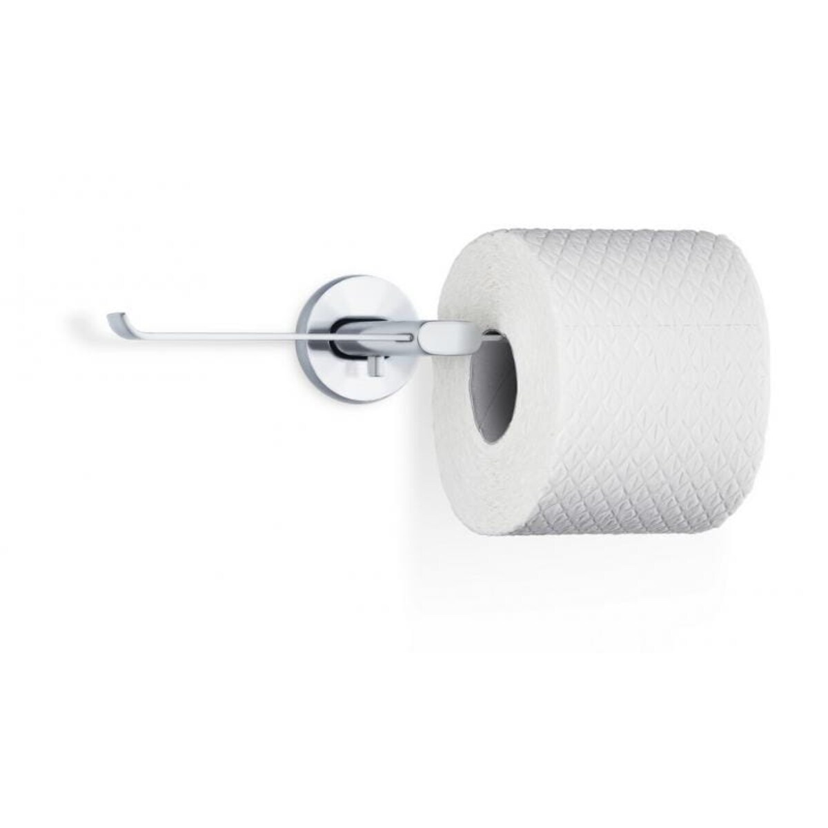 Podwójny wieszak na papier toaletowy AREO - stal matowa, 5,5x10,5x28,5 cm