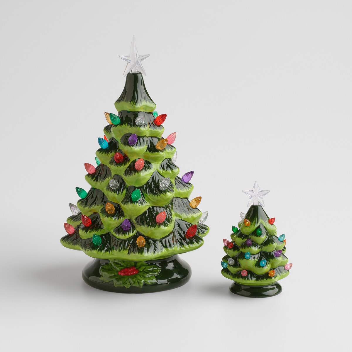 Figurka Led Starferno z motywem choinki