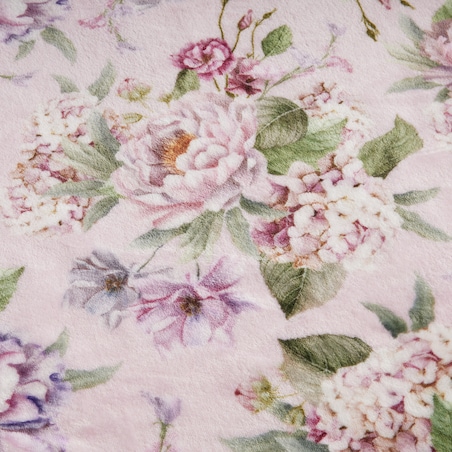 Drukowany koc Tensianis 150x200 cm z motywem kwiatowym