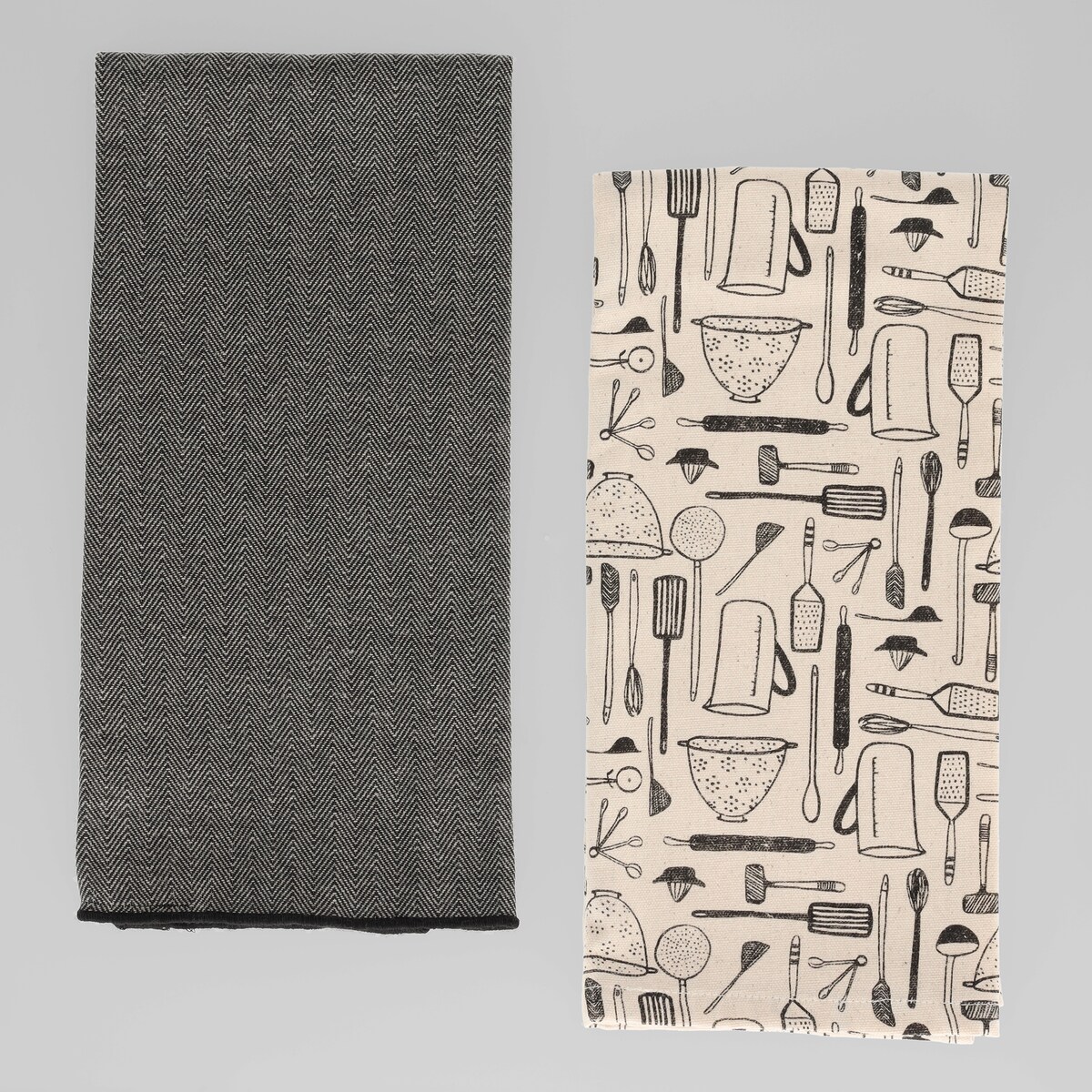 Komplet Ścierek Firo 45x65 cm z motywem kulinarnym