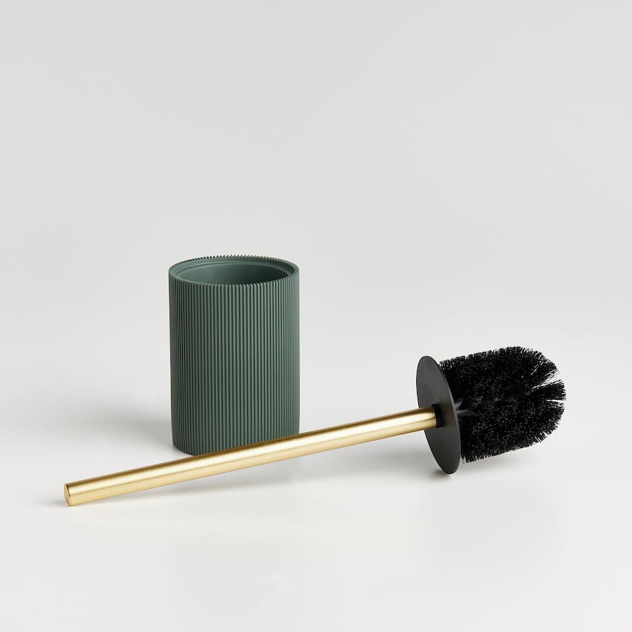 Ryflowana szczotka toaletowa z masy żywicznej garita