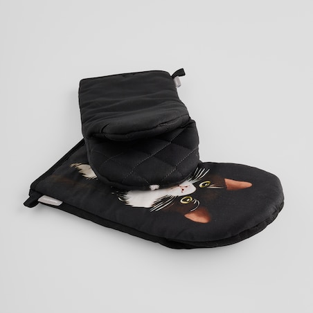 Komplet Rękawic Kuchennych Gattino 14x30 cm z motywem zwierzęcym