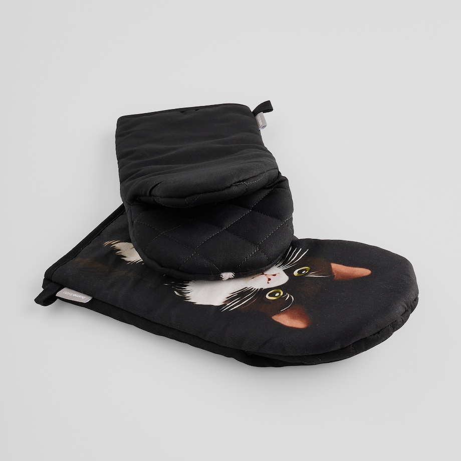 Komplet Rękawic Kuchennych Gattino 14x30 cm z motywem zwierzęcym