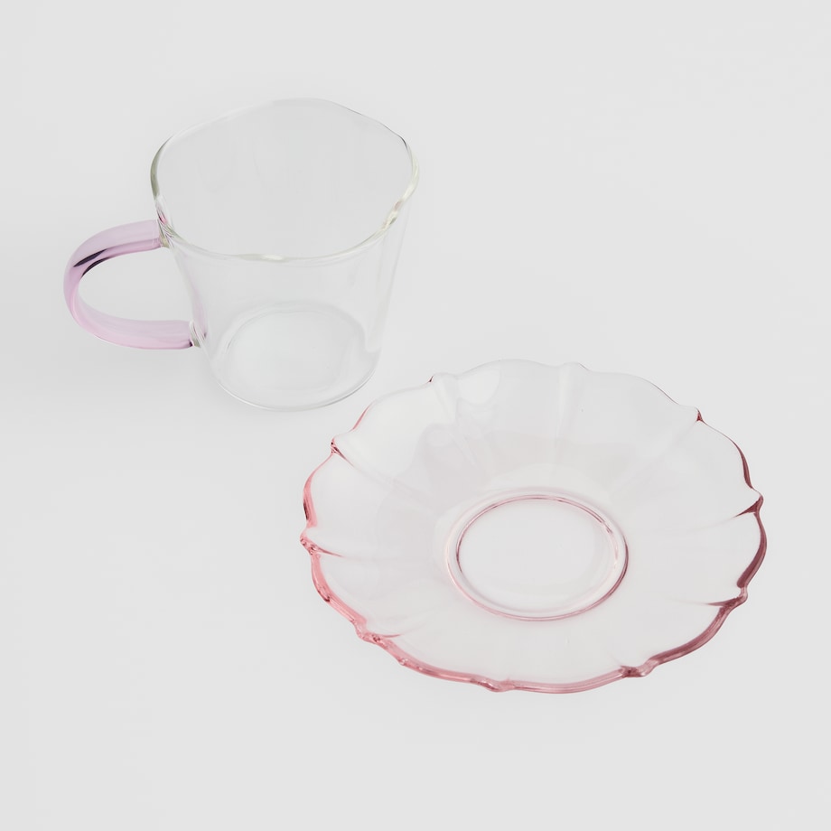 Filiżanka Majesta z motywem kwiatowym