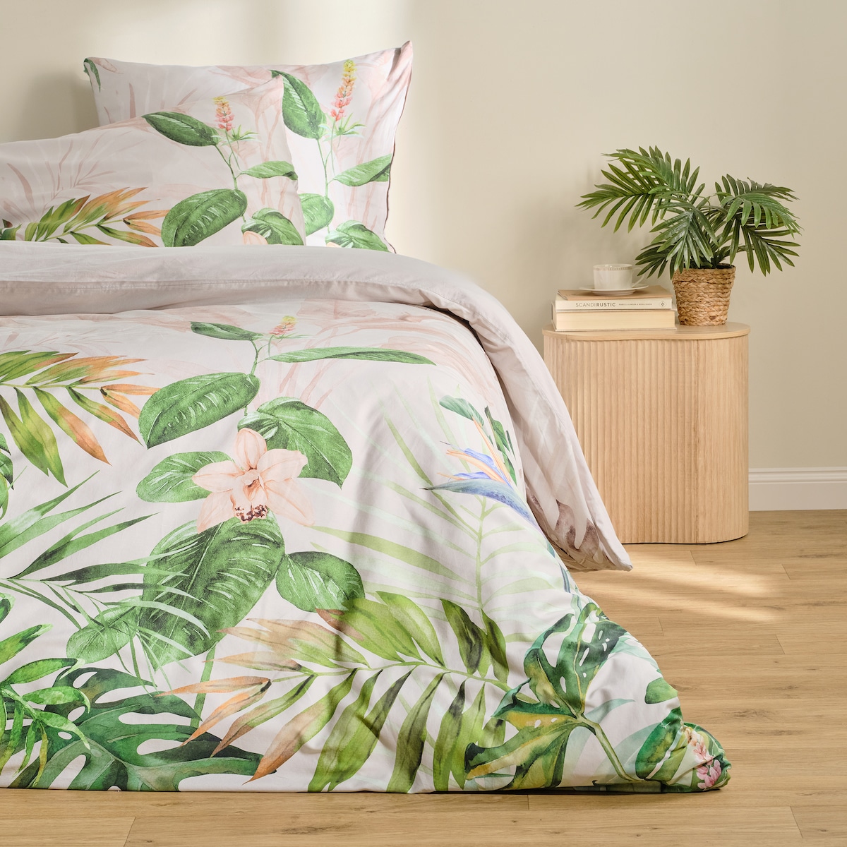 Pościel z bawełny satynowej Limana 200x220 cm