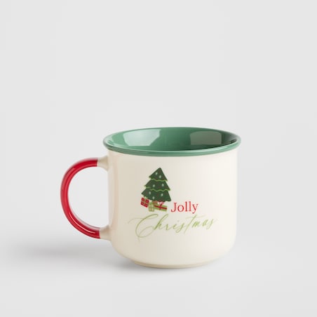 Kubek Giftosio jolly z motywem choinki