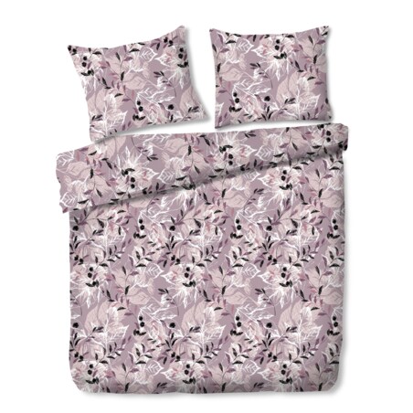 Pościel Z Mikrofibry Arianna 160x200 cm z motywem liściastym