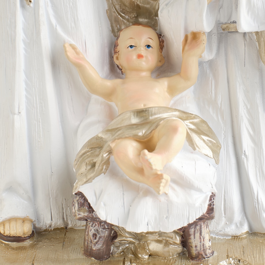 Figurka Sancta z motywem świętej rodziny